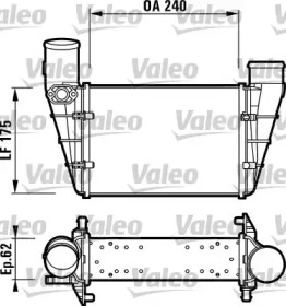 Теплообменник VALEO 817625