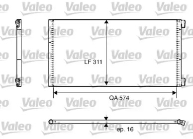 Конденсатор VALEO 817684