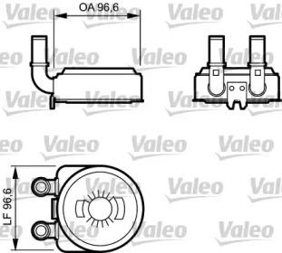 Теплообменник VALEO 817705