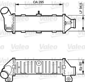 Теплообменник VALEO 817766