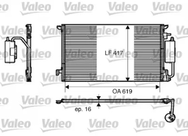 Конденсатор VALEO 817809