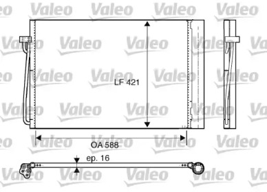 Конденсатор VALEO 817850