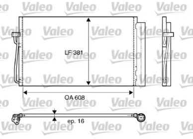 Конденсатор VALEO 817851