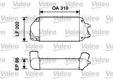 Теплообменник VALEO 817871