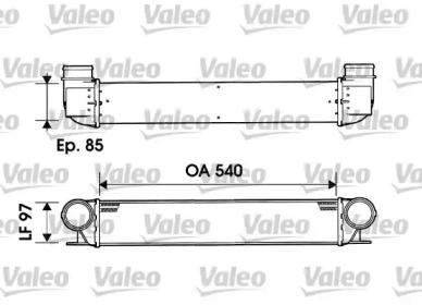 Теплообменник VALEO 817877