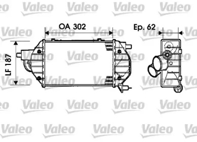 Теплообменник VALEO 817900