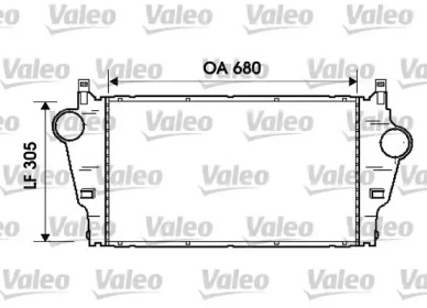 Теплообменник VALEO 817926