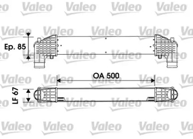 Теплообменник VALEO 817936