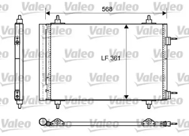 Конденсатор VALEO 818170