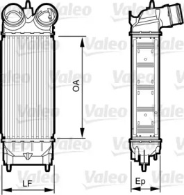 Теплообменник VALEO 818227