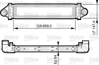 Теплообменник VALEO 818240