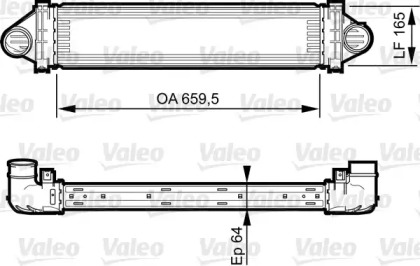 Теплообменник VALEO 818245