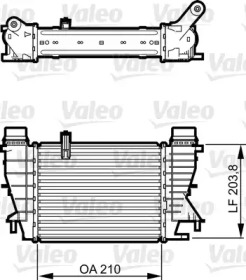 Теплообменник VALEO 818264