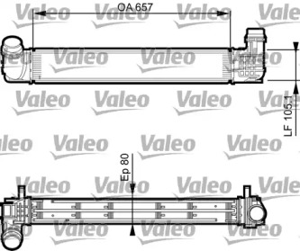 Теплообменник VALEO 818270