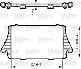 Теплообменник VALEO 818721