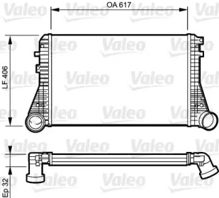 Теплообменник VALEO 818795