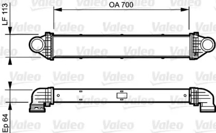 Теплообменник VALEO 818806