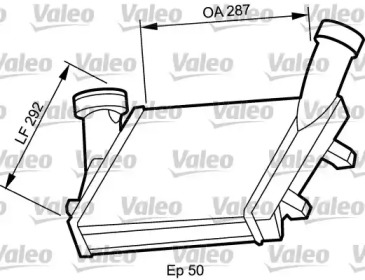 Теплообменник VALEO 818815