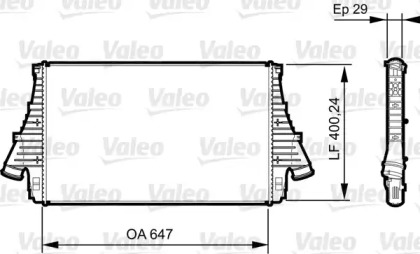 Теплообменник VALEO 818817