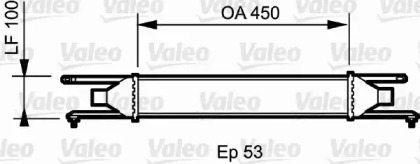 Теплообменник VALEO 818823