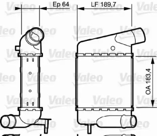 Теплообменник VALEO 818835