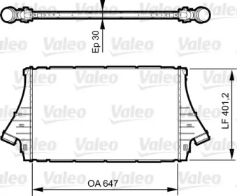 Теплообменник VALEO 818840