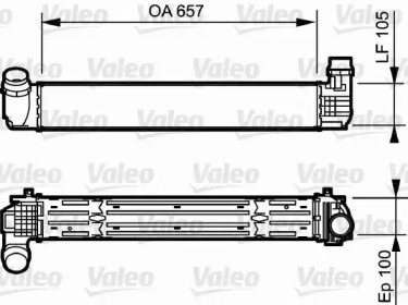 Теплообменник VALEO 818869