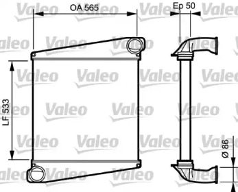 Теплообменник VALEO 818871