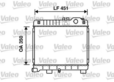 Теплообменник VALEO 819274