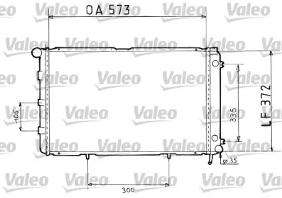 Теплообменник VALEO 819367