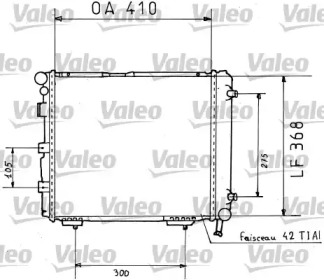 Теплообменник VALEO 819382