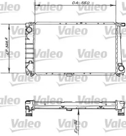 Теплообменник VALEO 819414