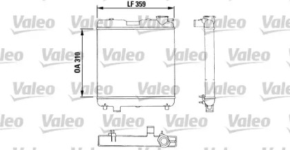 Теплообменник VALEO 883053