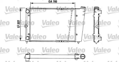 Теплообменник VALEO 883724