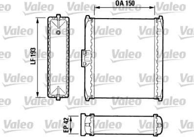 Теплообменник VALEO 883737