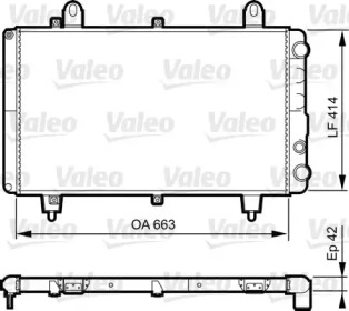 Теплообменник VALEO 883764