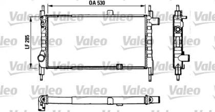 Теплообменник VALEO 883857