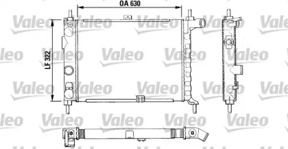 Теплообменник VALEO 883858