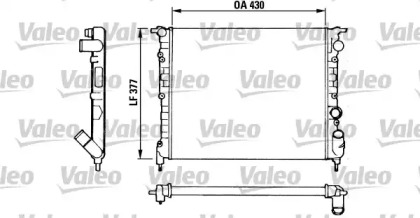 Теплообменник VALEO 883875