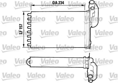 Теплообменник VALEO 883980