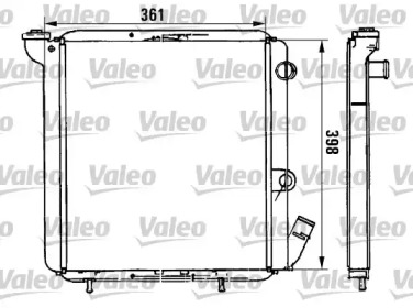 Теплообменник VALEO 961711