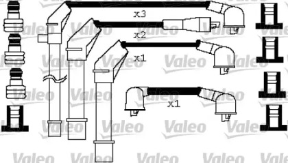 Комплект электропроводки VALEO 346259