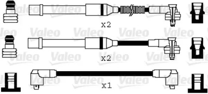 Комплект электропроводки VALEO 346087