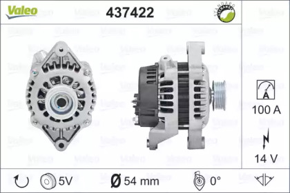 Генератор VALEO 437422