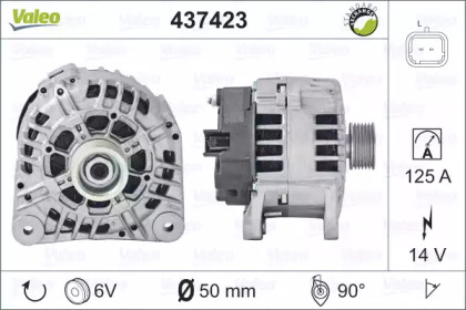 Генератор VALEO 437423