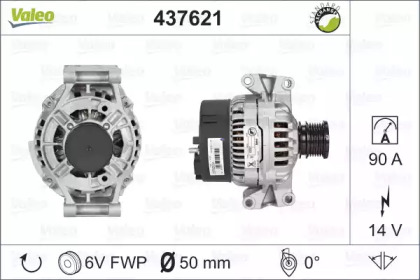 Генератор VALEO 437621