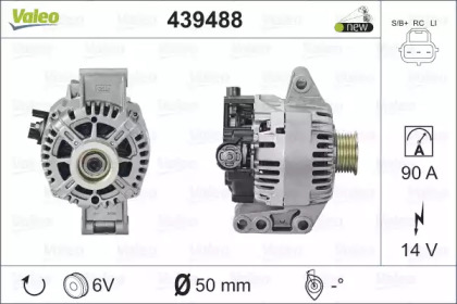 Генератор VALEO 439488