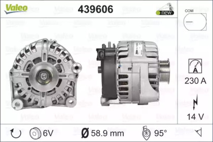 Генератор VALEO 439606