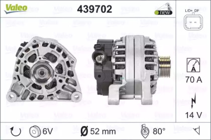 Генератор VALEO 439702