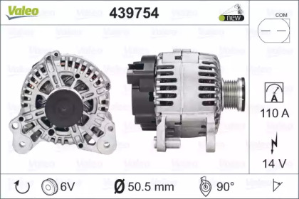 Генератор VALEO 439754